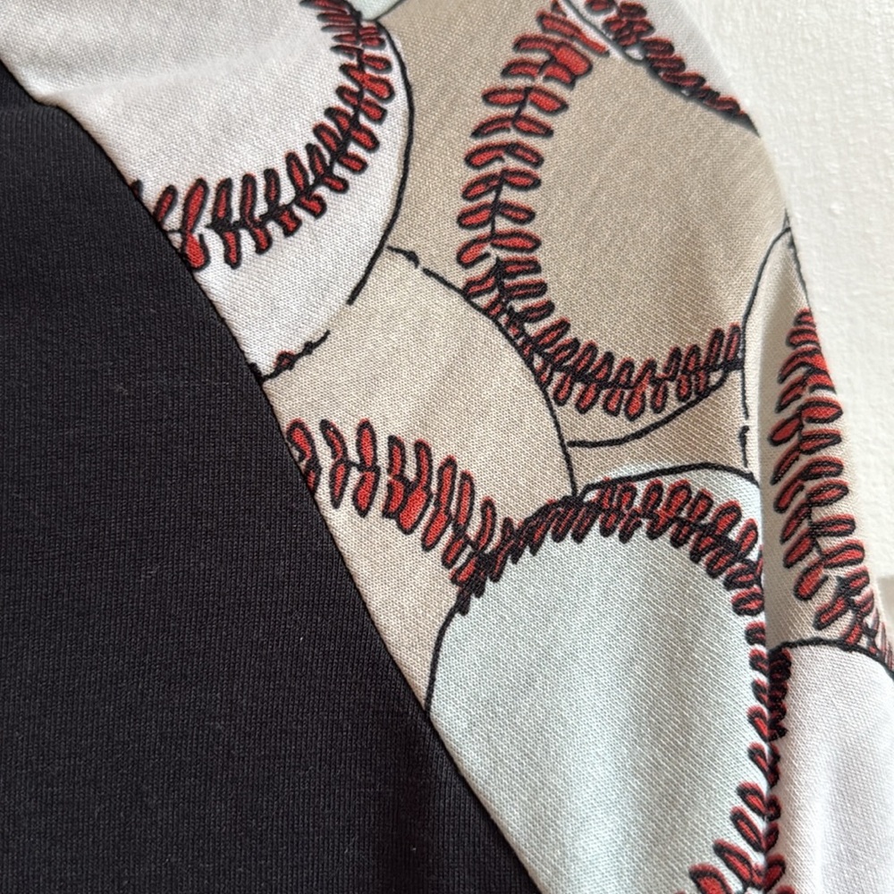 Lularoe Randy Baseball Print - Picture 4 of 5